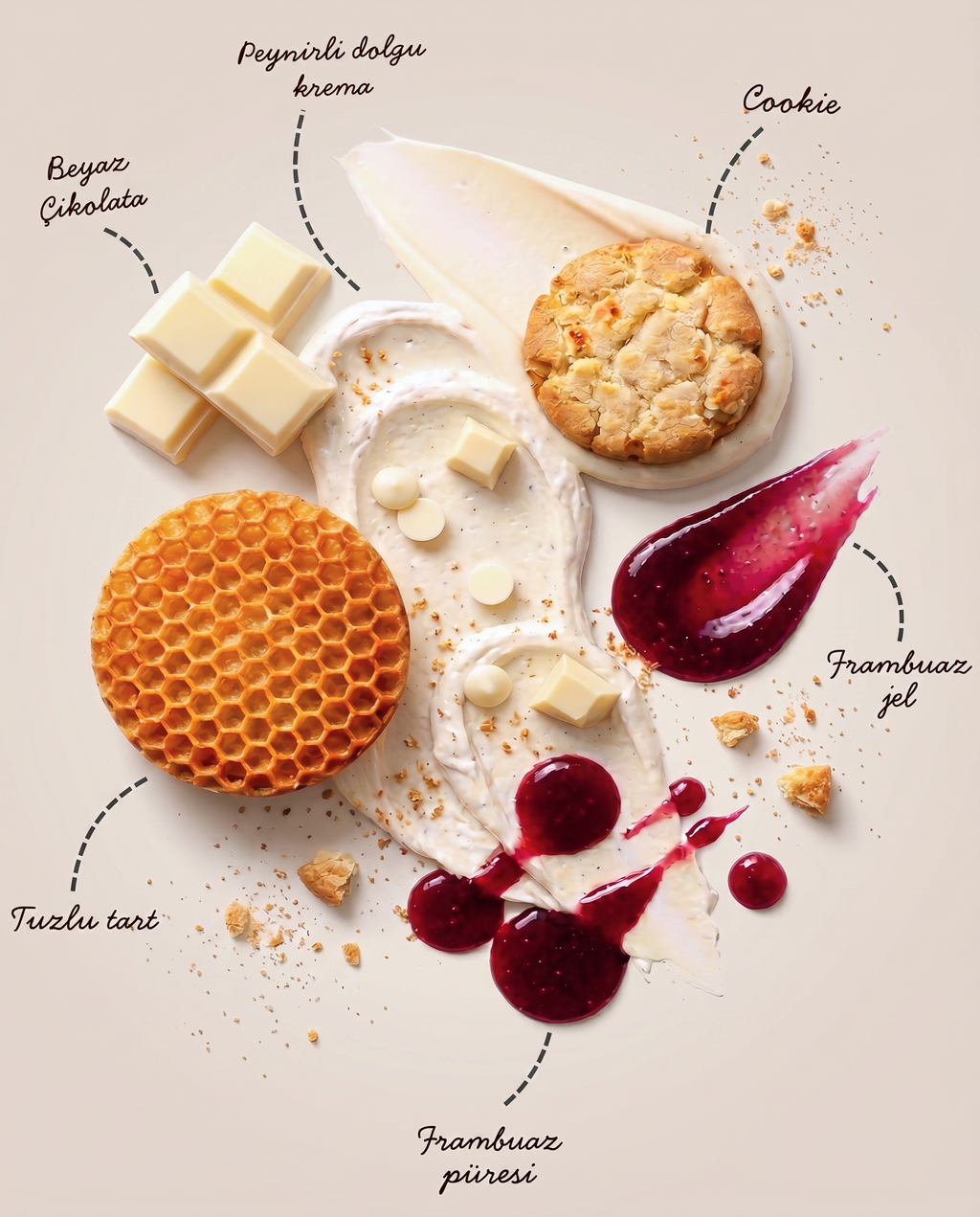 FRAMBUAZ COOKIE CHEESECAKE